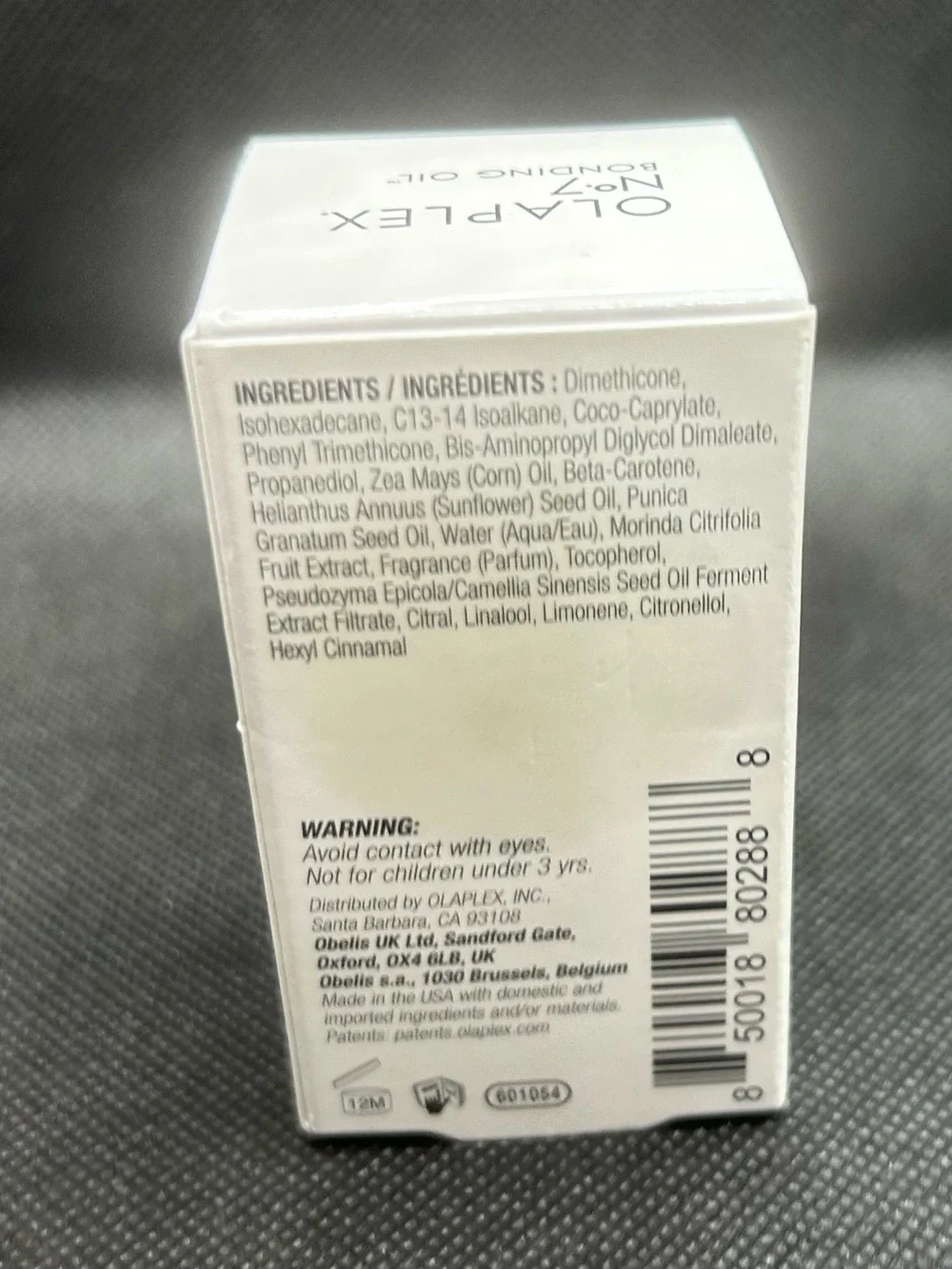 OLAPLEX No.7 Bonding Hair Oil increases shine, softness,heat protection 1 fl oz